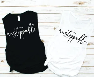 Unstoppable Muscle Tank - Empower Collection by Hustle and Soul Clothing
