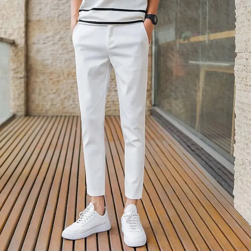 UrbanElegance Summer Business Suit Pants