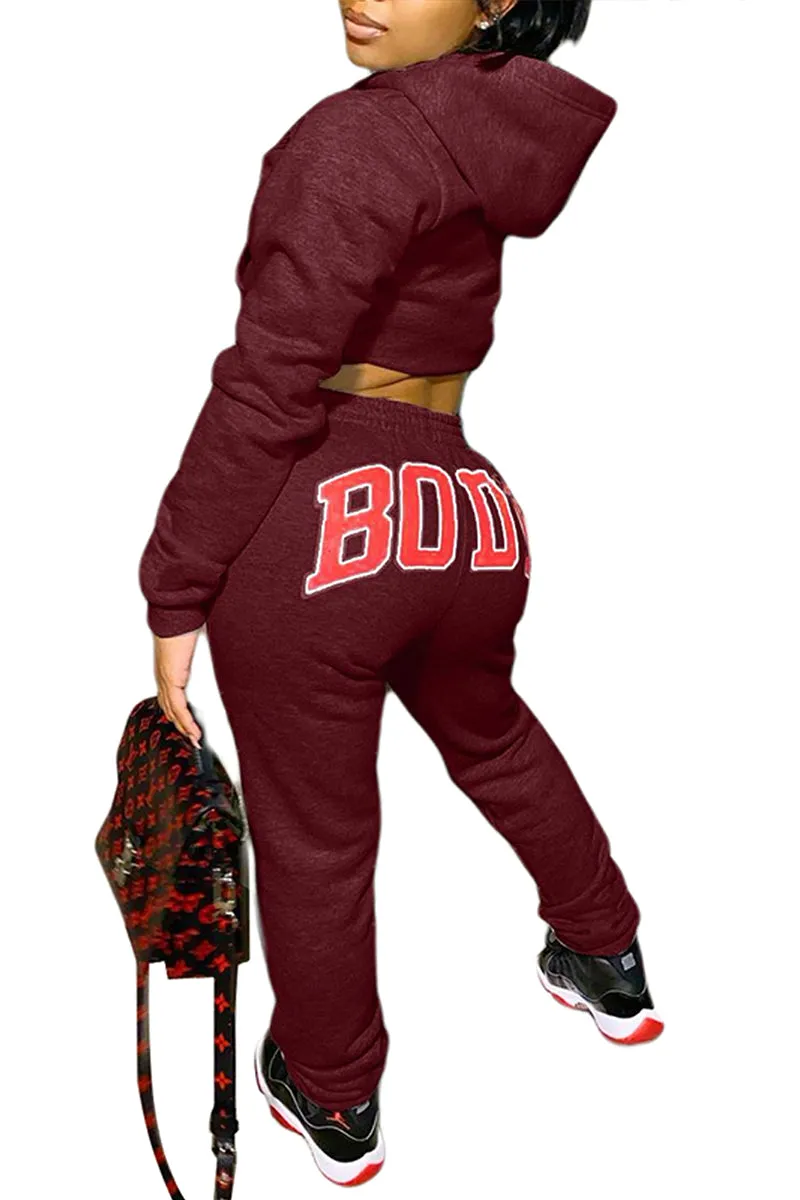 UT3090 Hoodie and Sweatpants Jogger Set