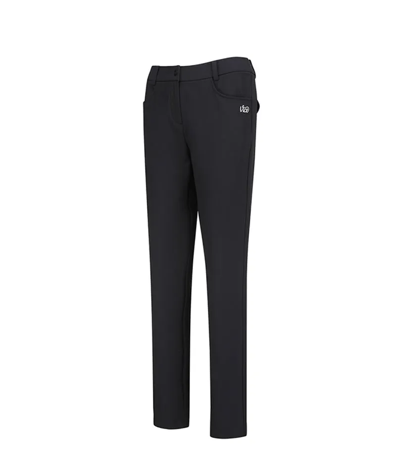 Vice Golf Atelier Women's Winter Essential Standard Fit Pants - Black