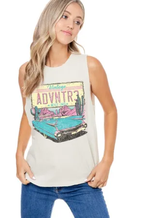 Vintage Adventure Muscle Car Tank