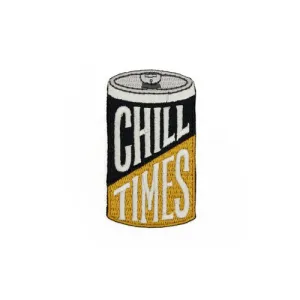Vintage Beer Can Embroidered Patch