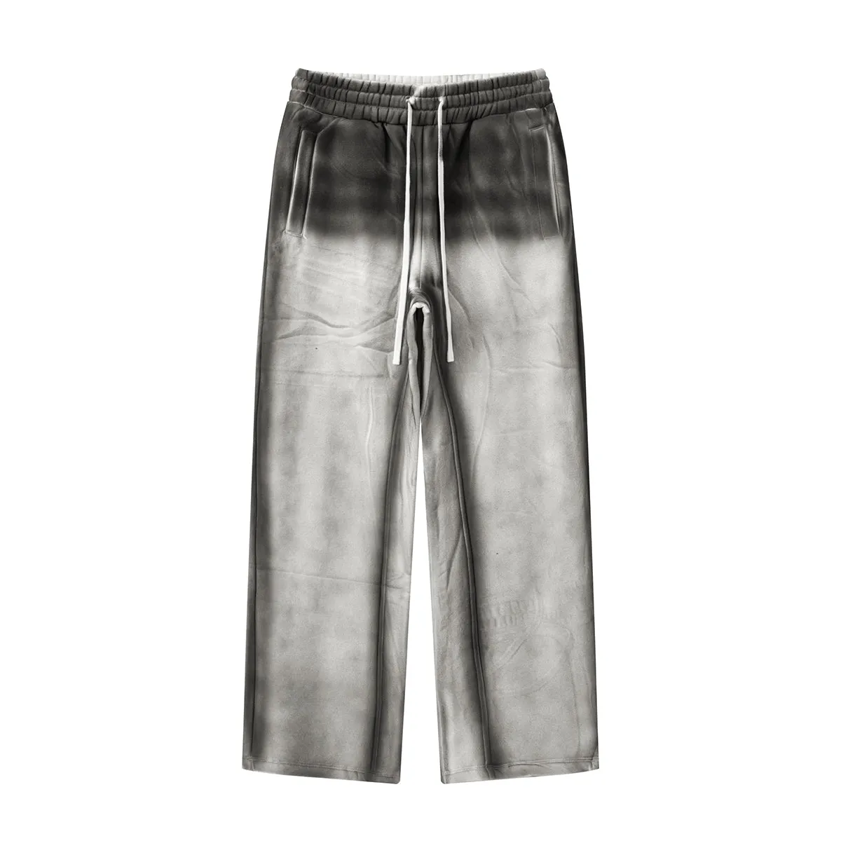 Washed Gradient Baggy Sweatpants