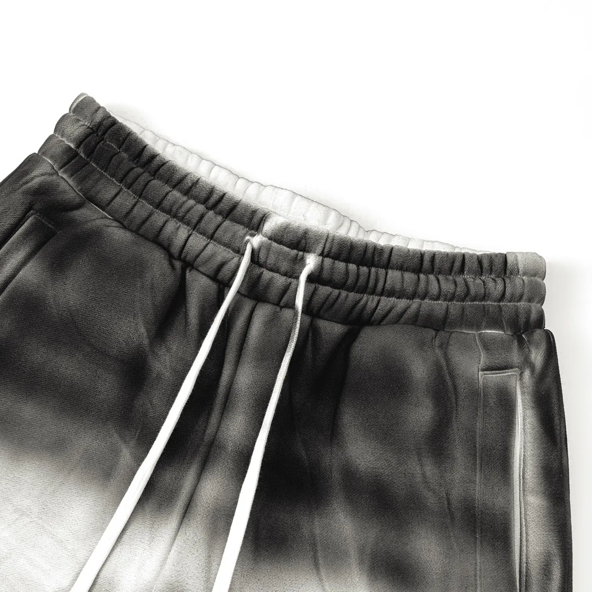 Washed Gradient Baggy Sweatpants