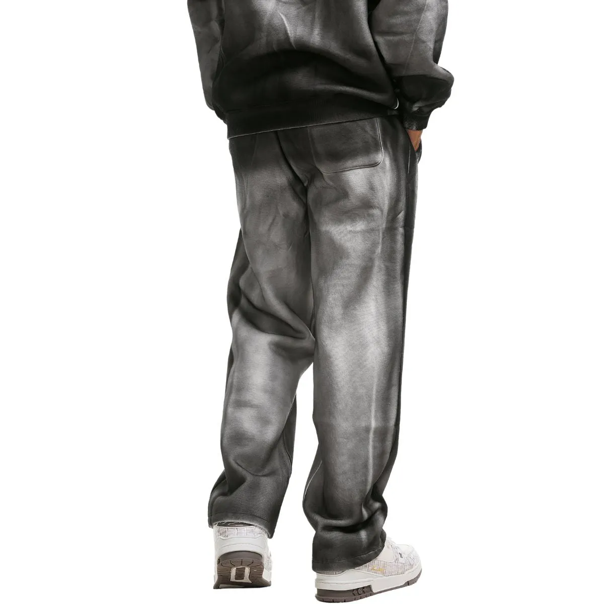 Washed Gradient Baggy Sweatpants