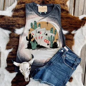 Wild Card Western Festival Muscle Tank