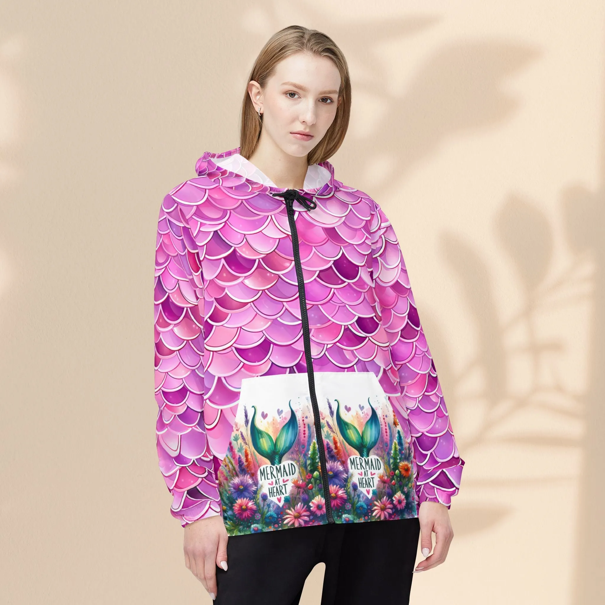 Windbreaker Jacket - Mermaid At Heart