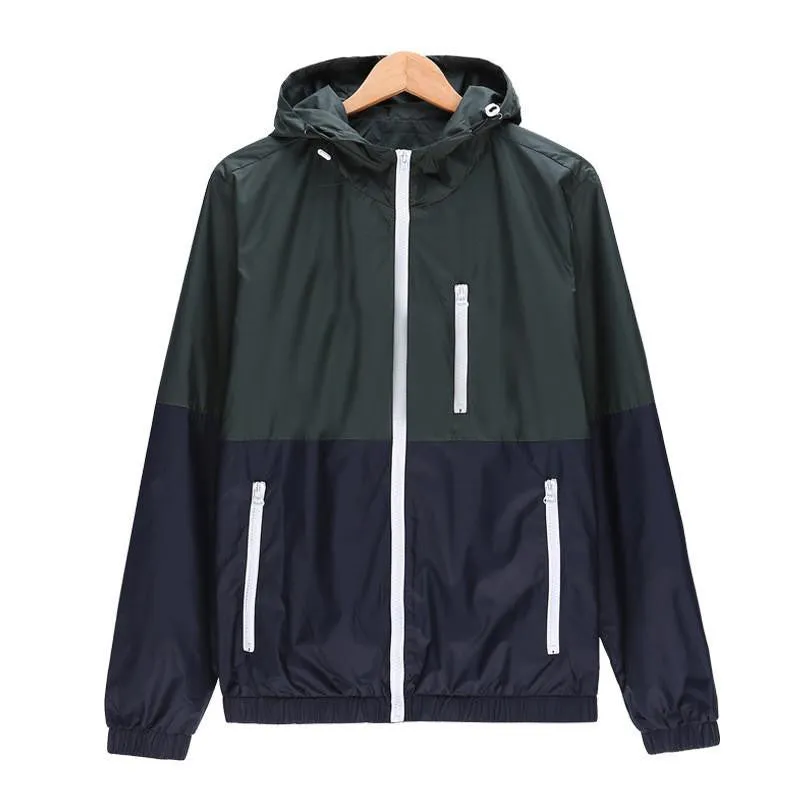 Women Fashion Jacket Womens Hooded basic Jacket Casual Thin Windbreaker female jacket Outwear Women Coat