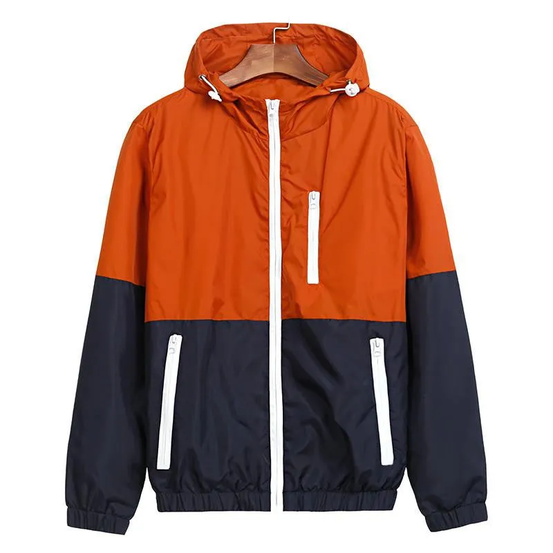 Women Fashion Jacket Womens Hooded basic Jacket Casual Thin Windbreaker female jacket Outwear Women Coat