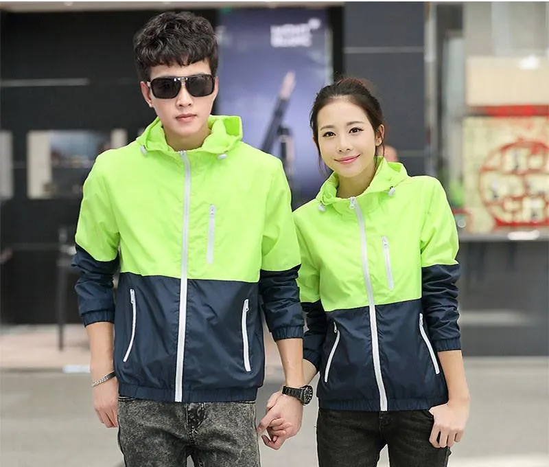 Women Fashion Jacket Womens Hooded basic Jacket Casual Thin Windbreaker female jacket Outwear Women Coat