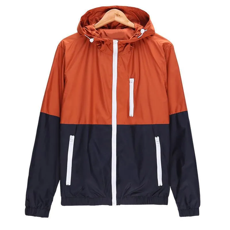 Women Fashion Jacket Womens Hooded basic Jacket Casual Thin Windbreaker female jacket Outwear Women Coat