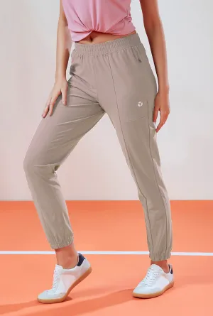 Women Solid Relax Fit Joggers with DURACOOL