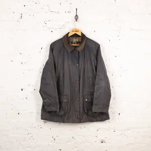 Women's Barbour Beadnell Wax Jacket - Blue - Women's L