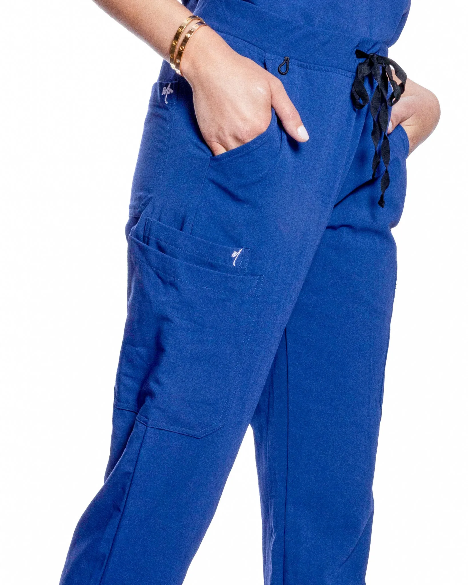 Women's Navy Blue Classic Scrub Pants