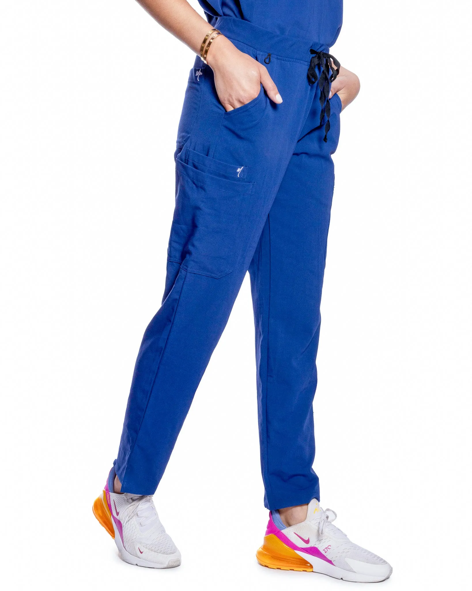 Women's Navy Blue Classic Scrub Pants