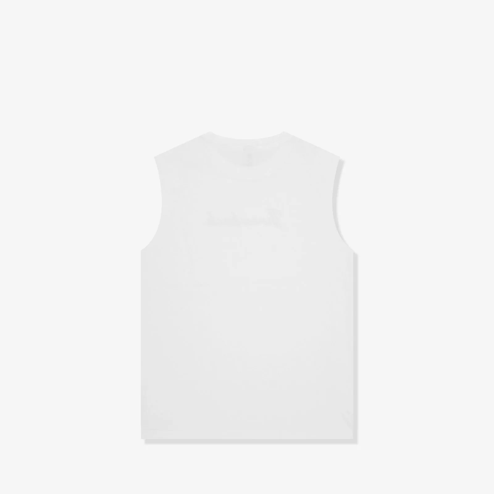 Wordmark Script Kids Tank - White