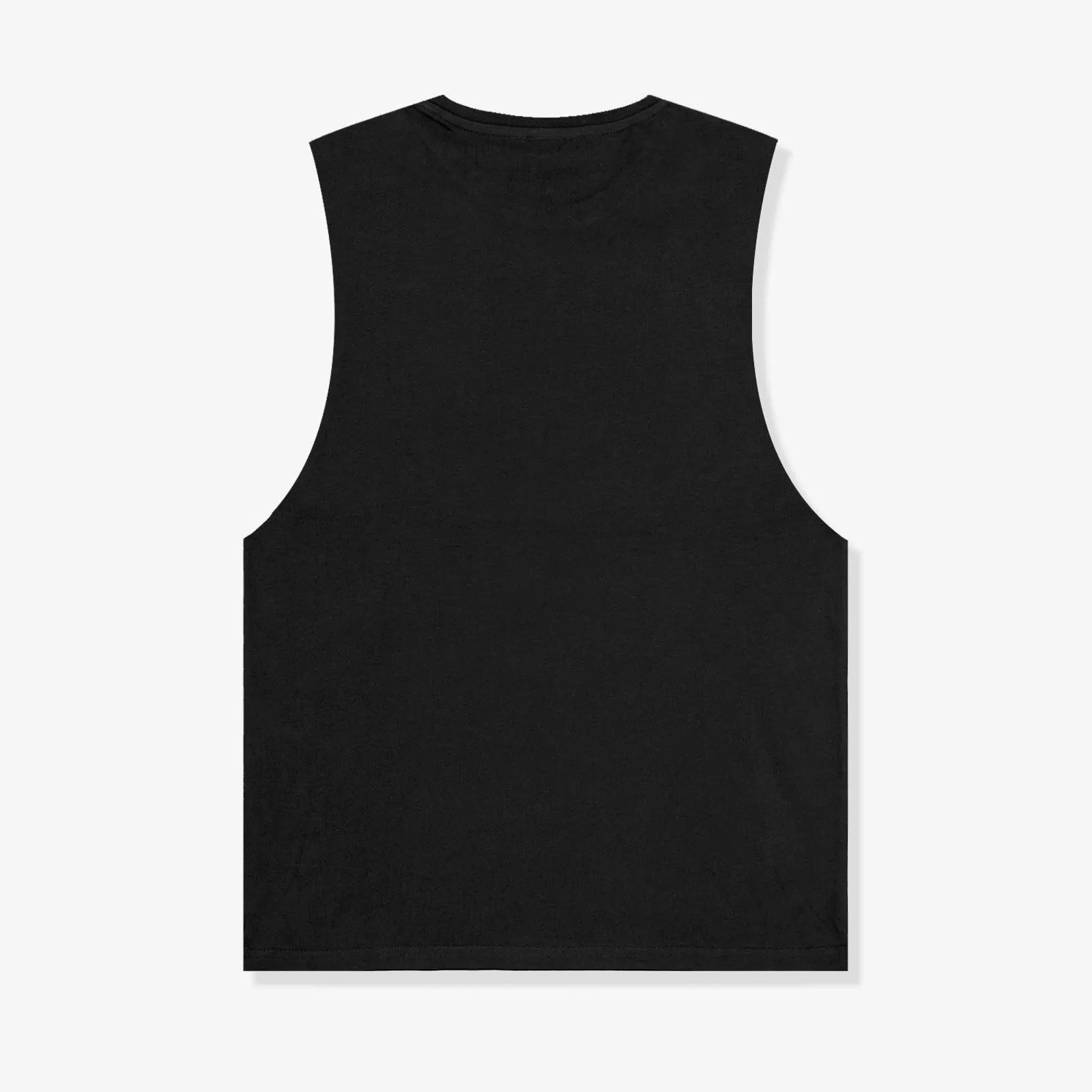 Wordmark Script Tank - Coal