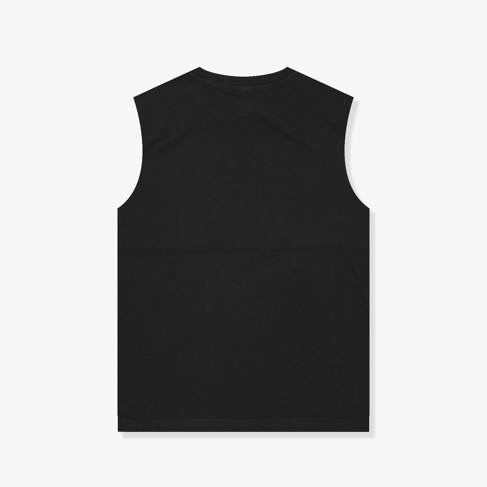 Wordmark Script Youth Tank - Black