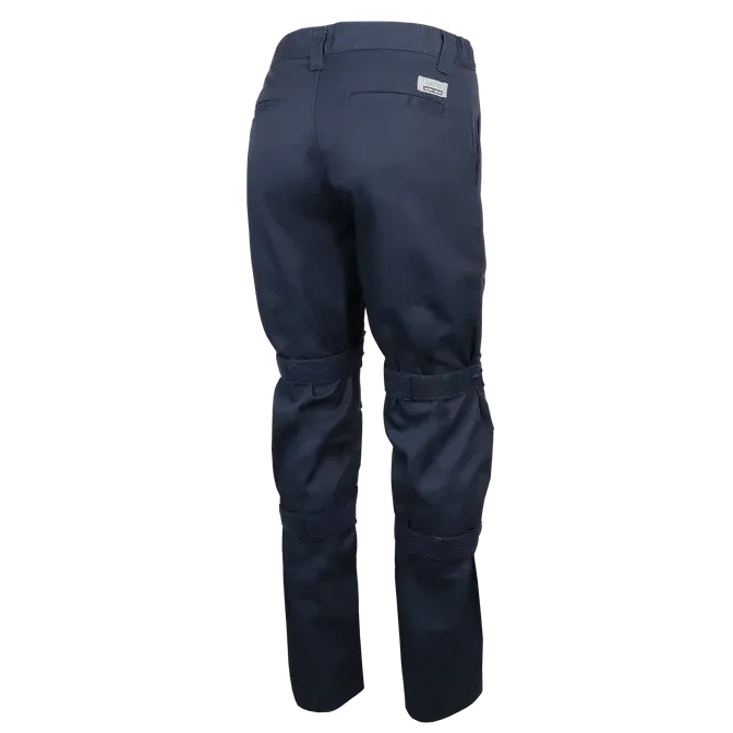 Work Pants with Flexible Waist With Removable Kneepads by GATTS Workwear - Style MRB-778A