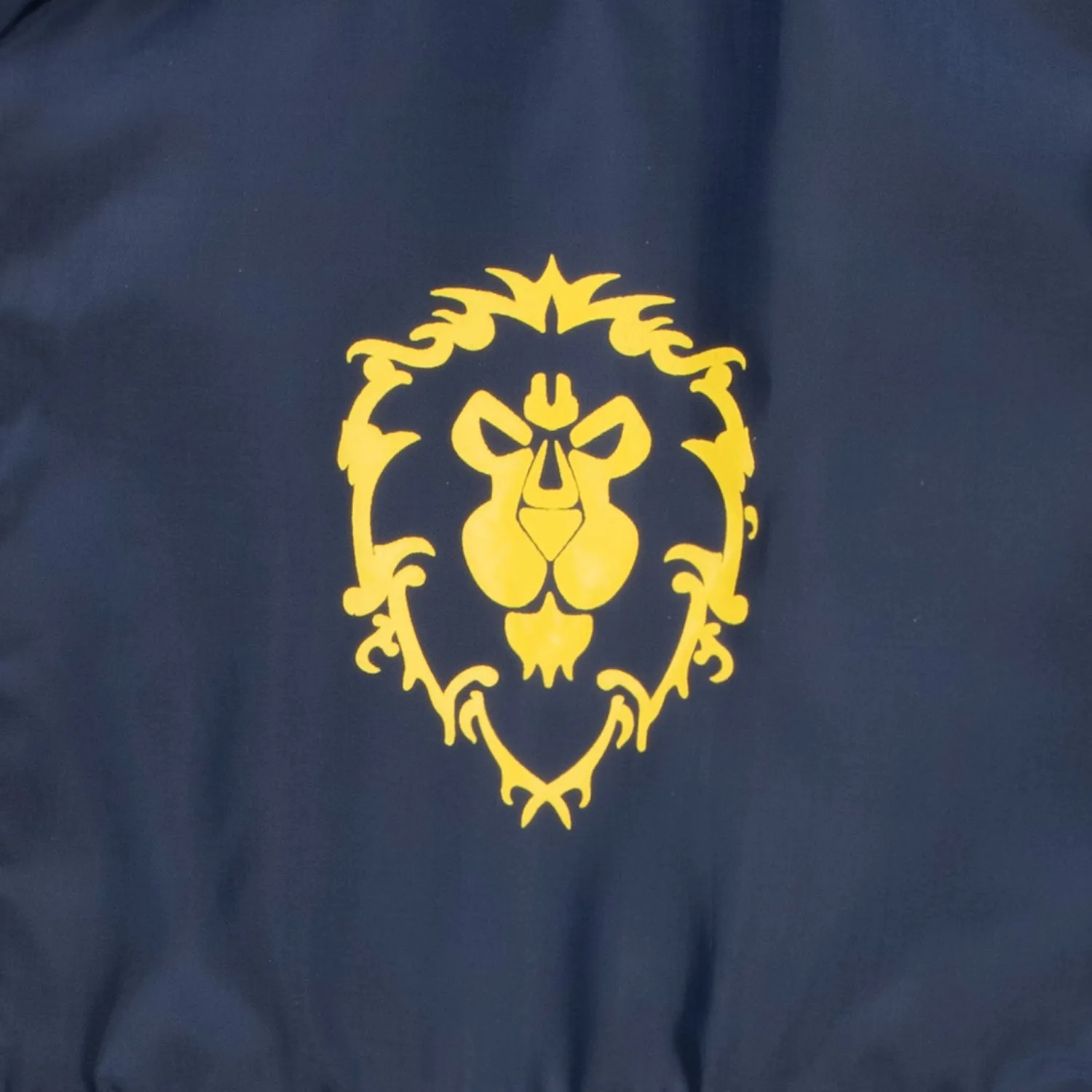 World of Warcraft Alliance Logo Blue Half-Zip Windbreaker Jacket
