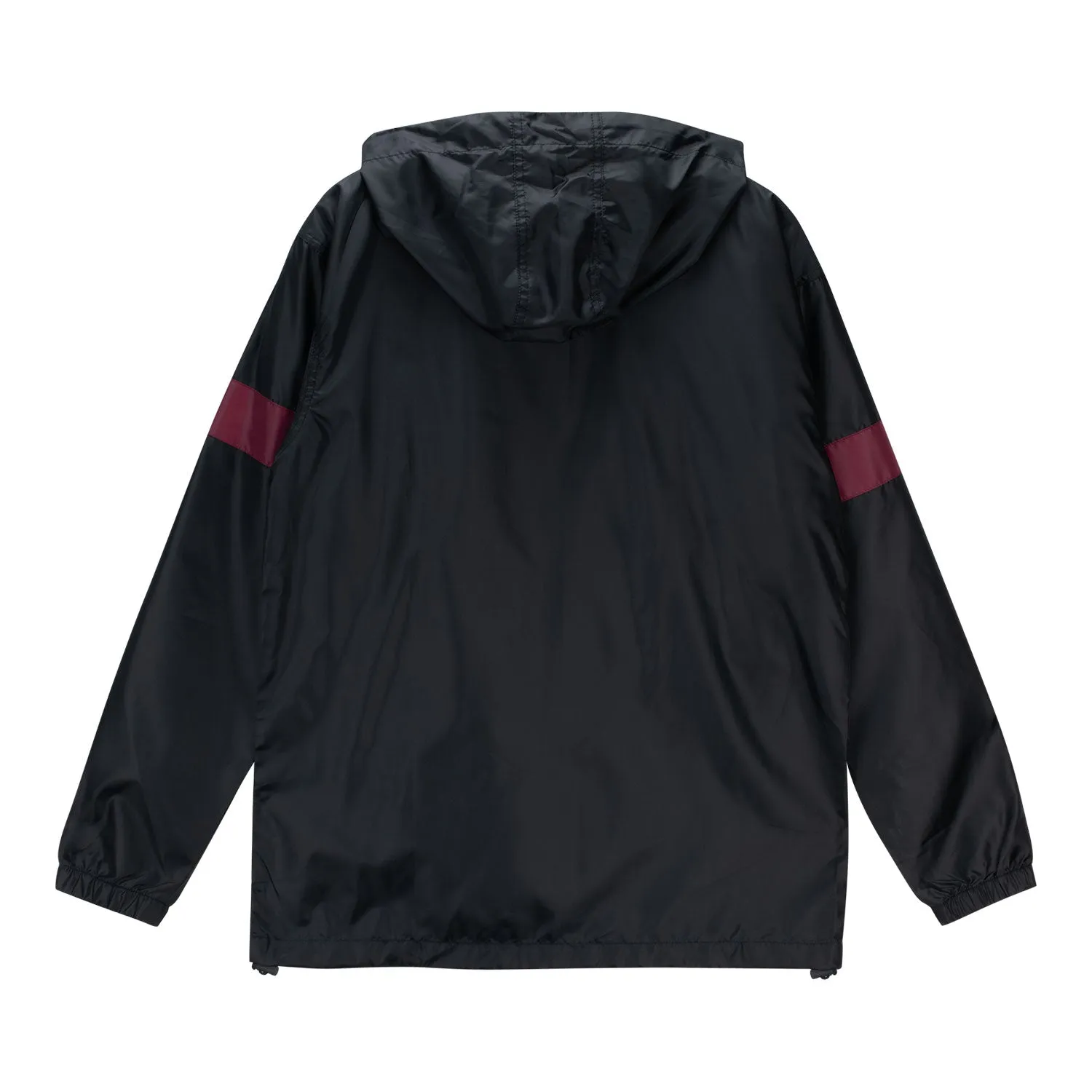 World of Warcraft Horde Logo Half-Zip Black Windbreaker Jacket