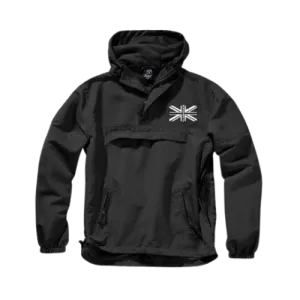 X5CAPE Union Jack Windbreaker Black