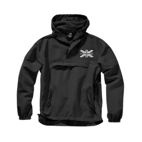 X5CAPE Union Jack Windbreaker Black