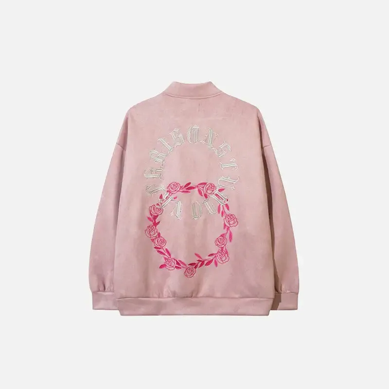 Y2K Chic Loose Zipped Jacket for Trendy Streetwear Style