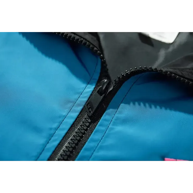 Y2K Windbreaker Track Jacket for Retro Style and Comfort