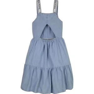 Yocell Strap Denim Dress